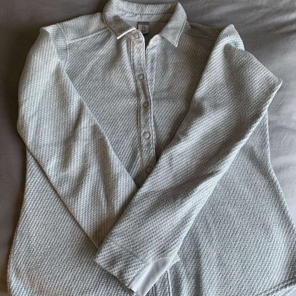 Stio Thermop fleece snap shirt, GUC Sz Large